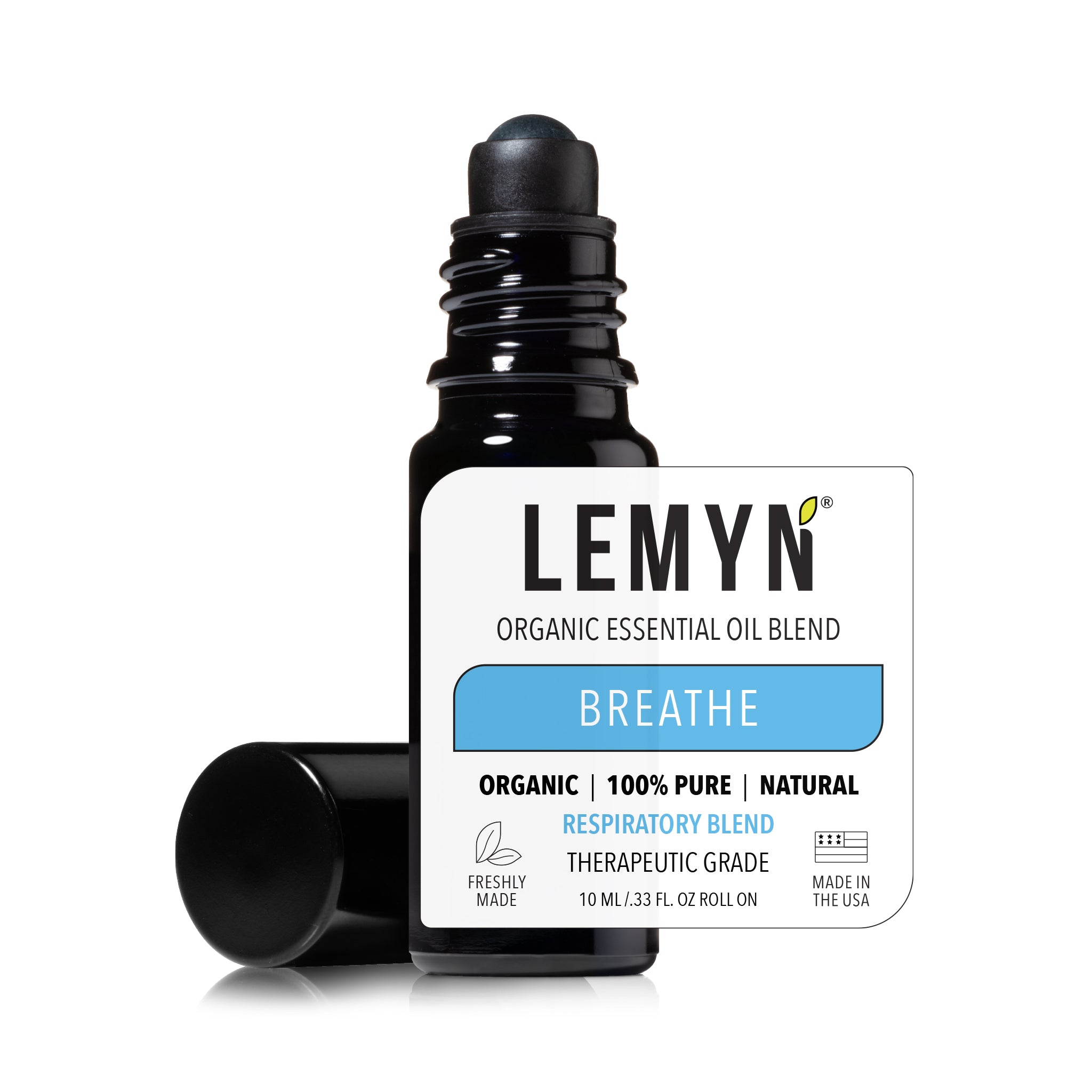 Breathe - Organic Essential Blend Oil Roll-On for Easy Breathe